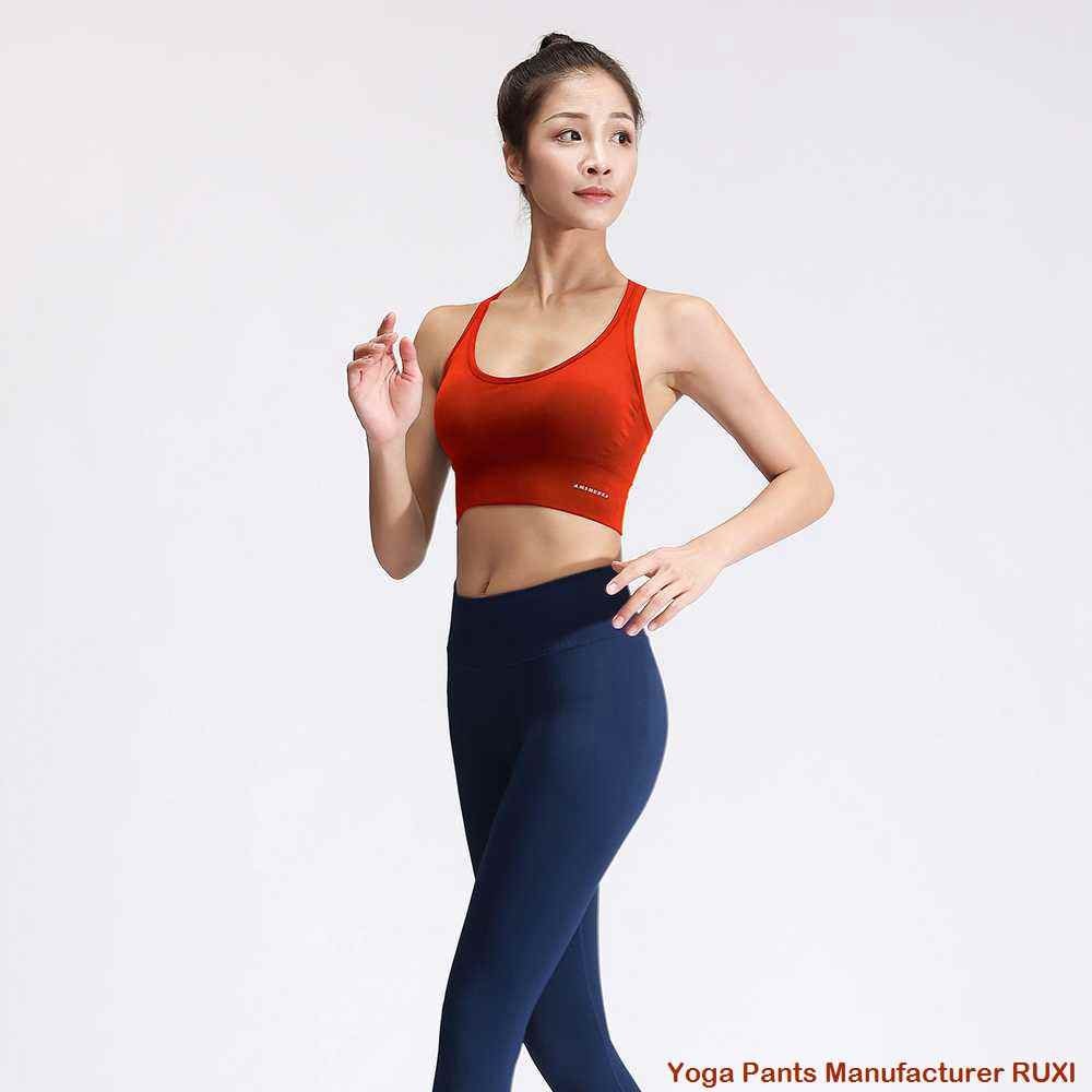 Kurzärmliges verkürztes Workout Top für Damen Ruxi at784