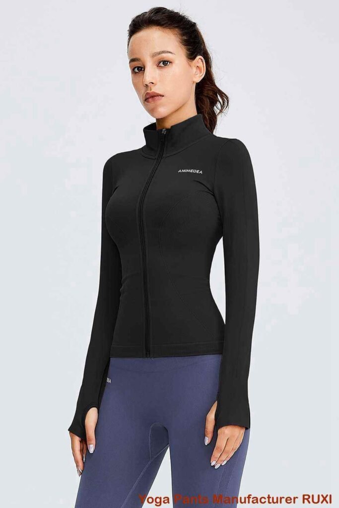 Kniebeugensichere Leggings mit hoher Taille Ruxi at820