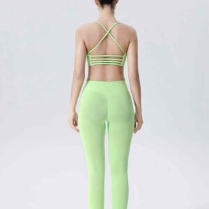 Laufleggings mit hoher Taille und Taschen Ruxi at902