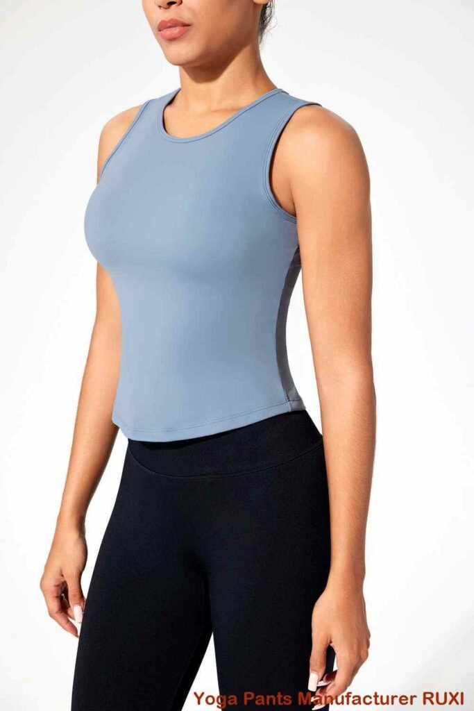 Yoga Shorts aus Baumwolle mit Taschen Ruxi at3499