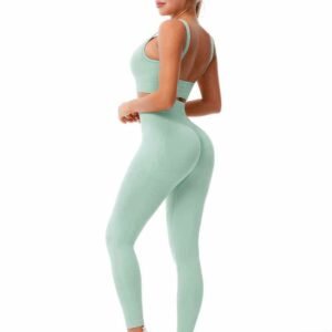 Yogahose mit geradem Bein und hoher Taille Ruxi at905