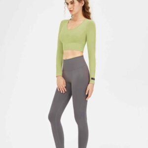 Bootcut Yogahose mit Taschen für Damen Ruxi at416