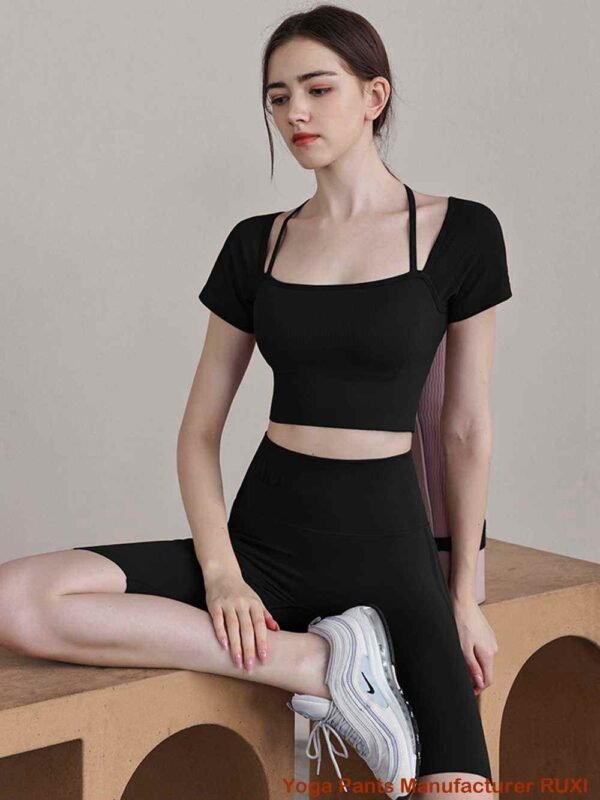 Nahtlose Yoga Leggings ultraweich und flexibel Ruxi at344