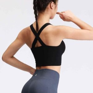 Kurze ausgestellte Yogahose für Damen Ruxi at361