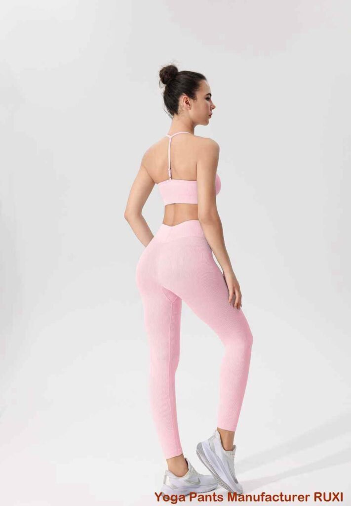 Leggings mit hoher Taille für das Training Ruxi at758