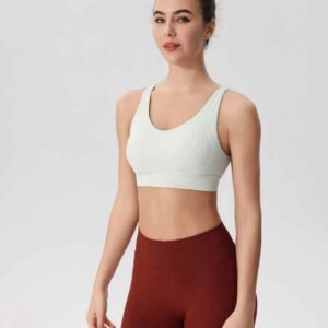 Weiße Trainingshose bequeme stylische Activewear Ruxi