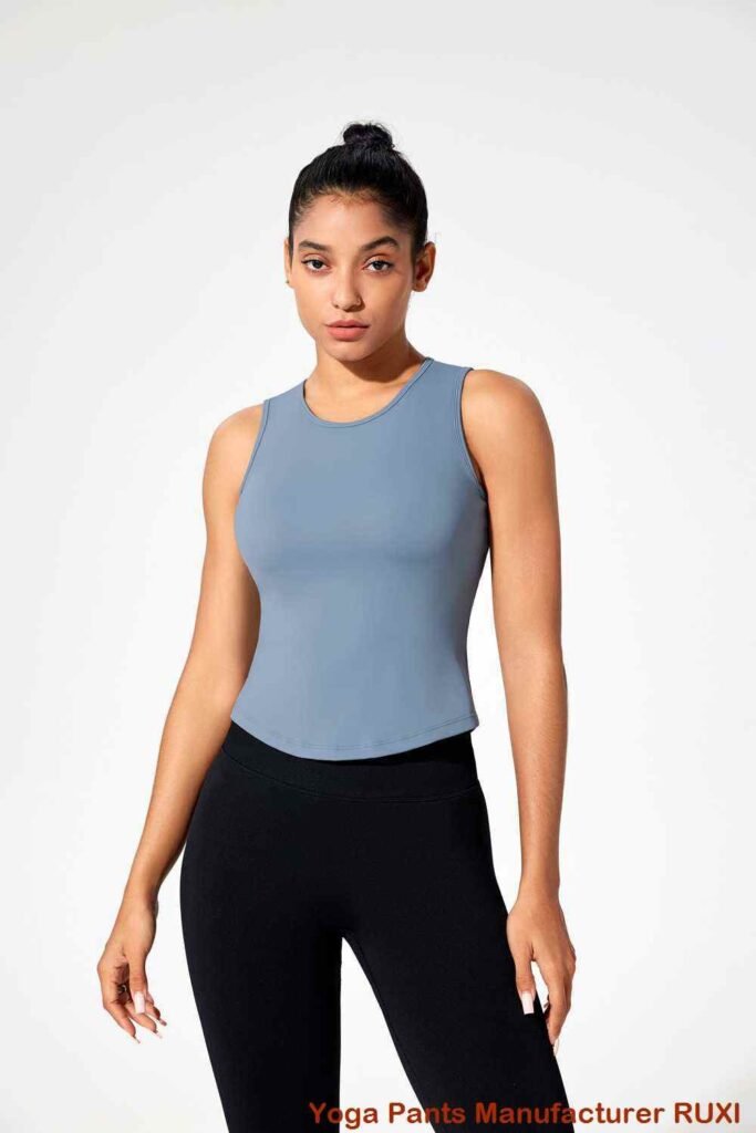 Yoga Shorts mit Leopardenmuster für Damen Ruxi at3516