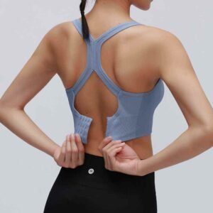 Lilafarbener Sport BH für Damen bequem und stilvoll Ruxi