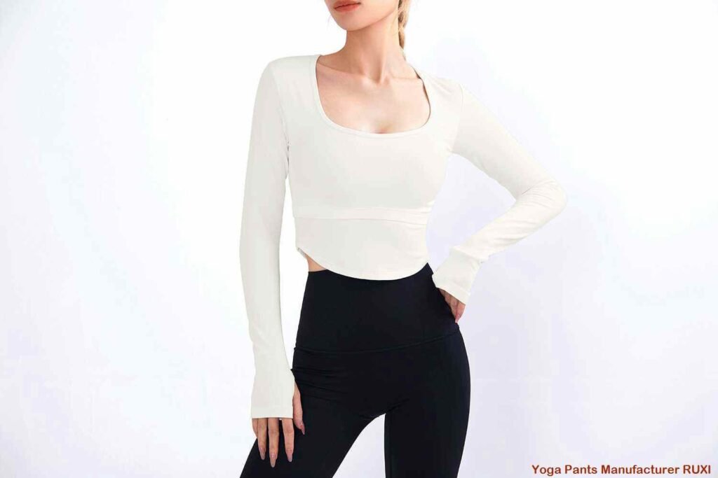 Damen Leggings mit Taschen Bequem Stilvoll Ruxi at17