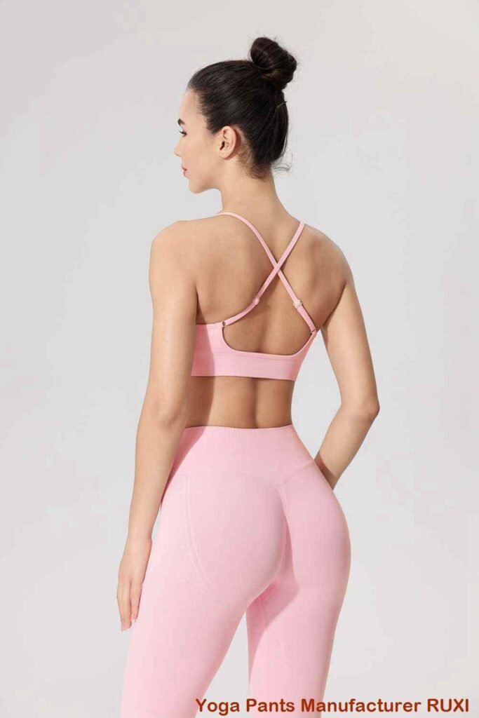 Yogahose mit hoher Taille und Bauchkontrolle Ruxi at727