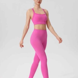 Leuchtend gelbe Yogahose für Damen Ruxi at420