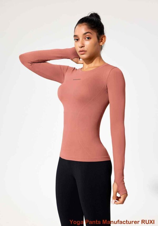 Nahtlose Leggings fürs Fitnessstudio für Damen ultrabequem