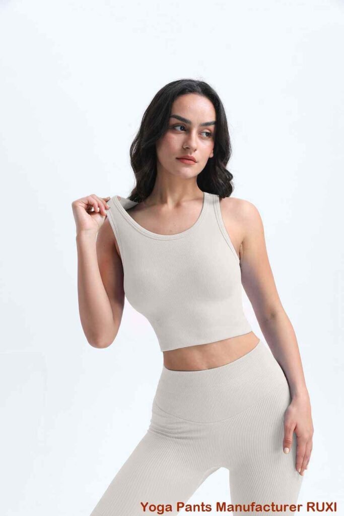 V förmige Leggings mit hoher Taille für Damen Ruxi at165