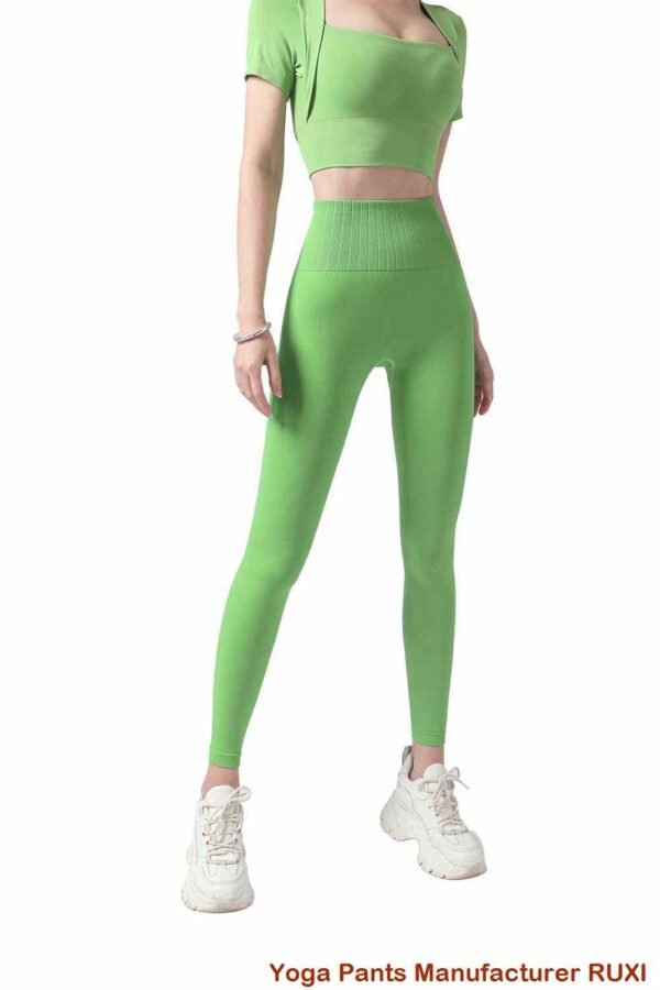 Schlag Yogahosen in Übergröße für Damen Ruxi at224