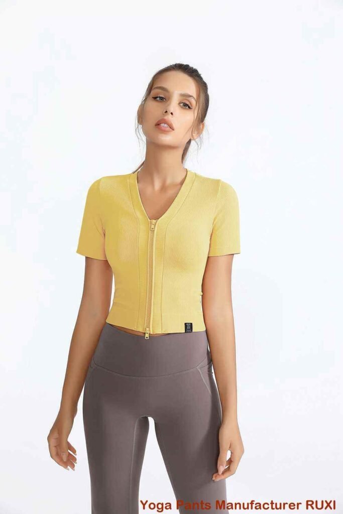 Trainingshose mit hoher Taille Ruxi at607
