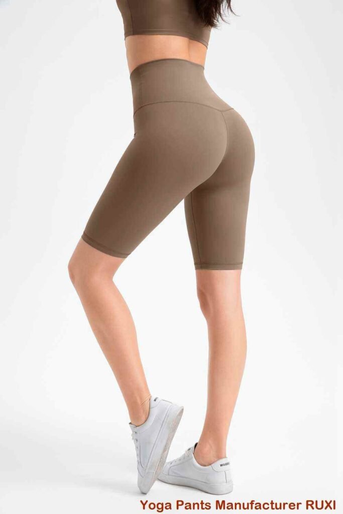 Helle Gym Leggings mit hoher Taille für Damen Ruxi at805
