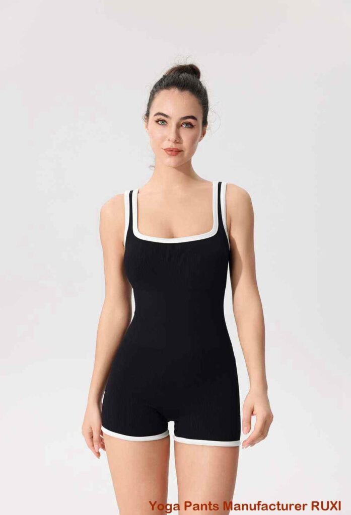 Schnelltrocknende Crop Hose für Damen leicht atmungsaktiv