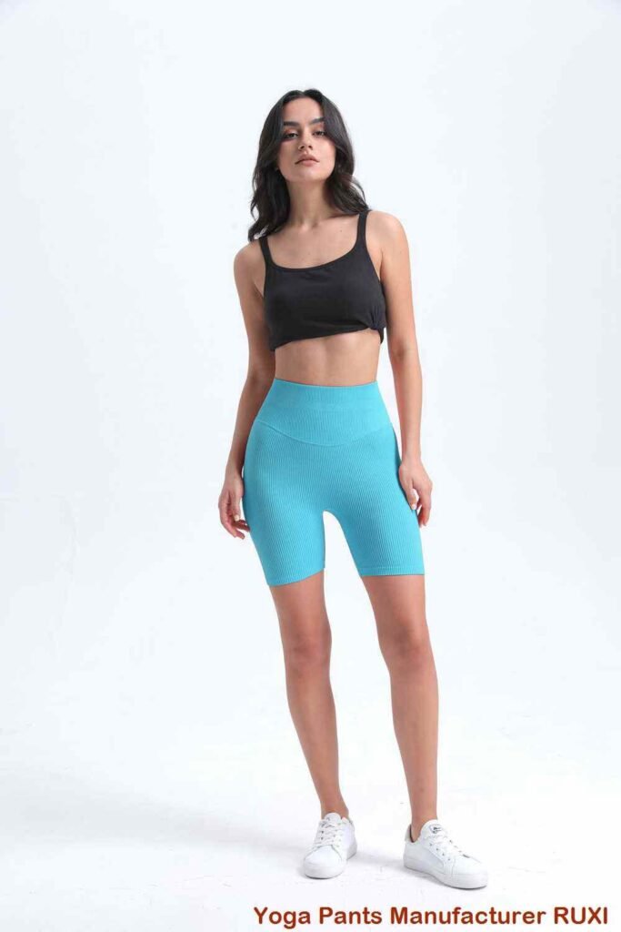 Sportshorts für Damen mit Unterschicht sportliche Passform