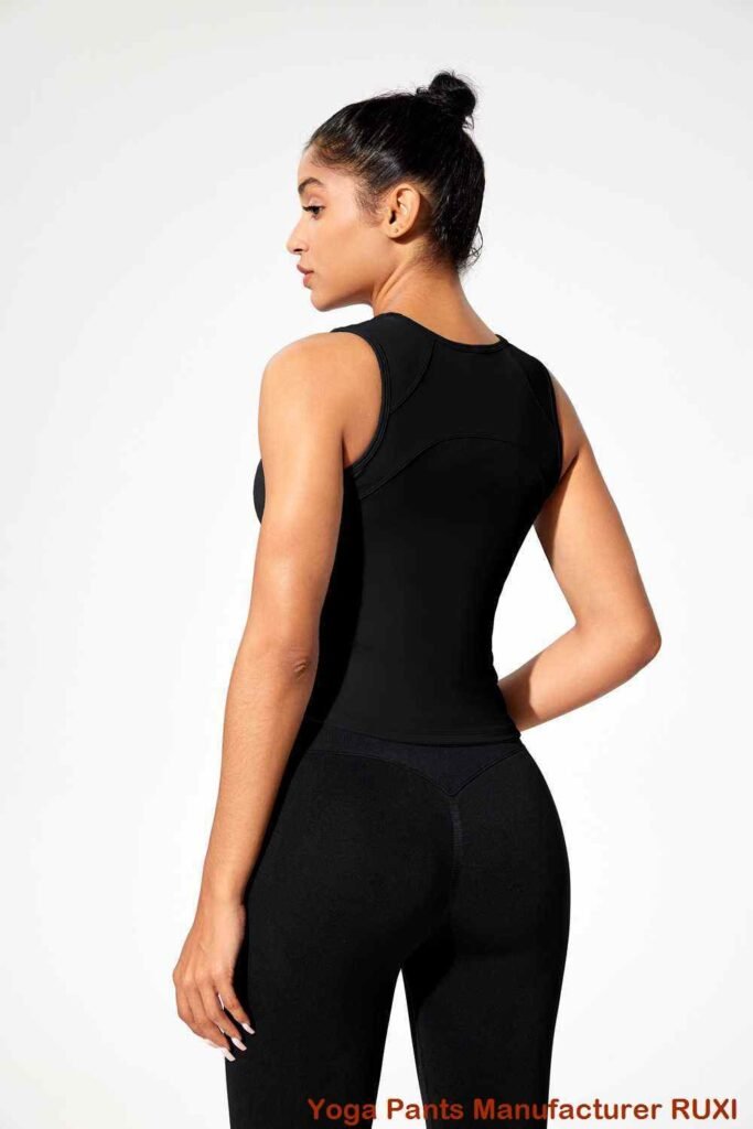 Laufshorts mit hoher Taille und Taschen Ruxi at2734
