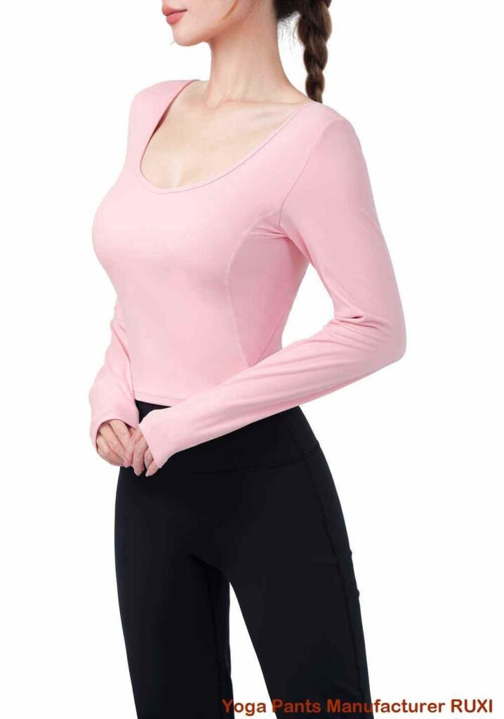 Hot Pink Yoga Shorts für Damen Bequem Stylisch Ruxi at3421