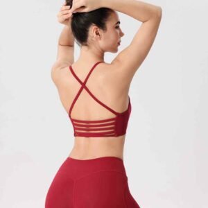 Hochgeschlossener Racerback Sport BH Ruxi at1529