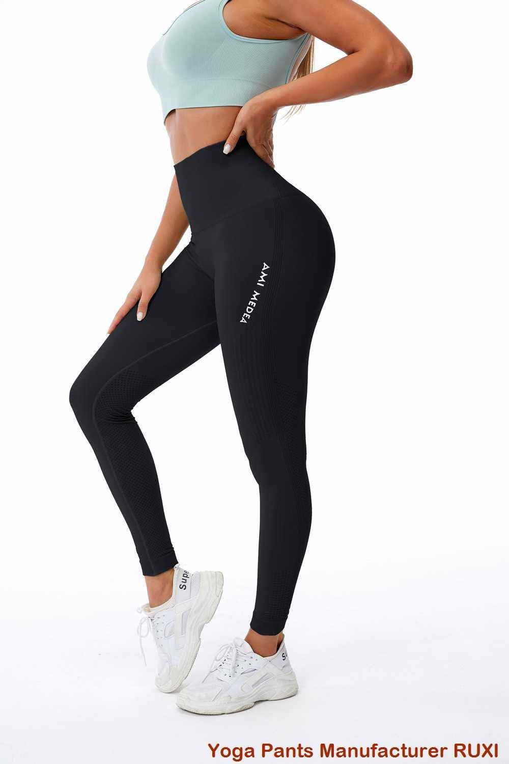 Schwarze Leggings mit Taschen für Damen Ruxi at325 Schwarze Leggings mit Taschen für Damen Ruxi at325